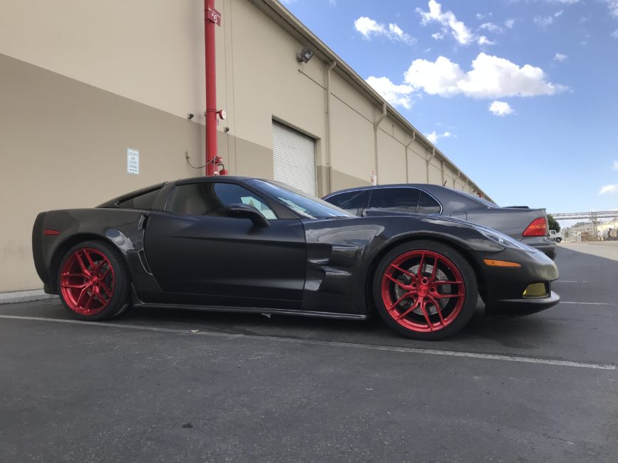20052013 Carbon Z06 Style Flared Rear Fenders Corvette Creationz